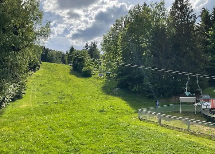 Semesterbostad Haus 44 Feldblick Arrach